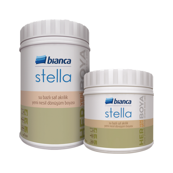 Bianca Stella Su Bazlı Saf Akrilik Boya Beyaz