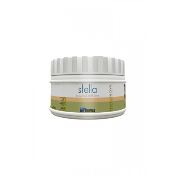 Bianca Stella Su Bazlı Saf Akrilik Ahşap ve Metal Renkler 0.25 lt